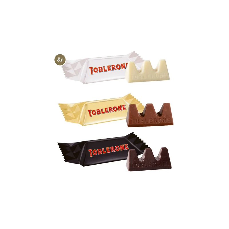 3D Präsent Container Toblerone Minis