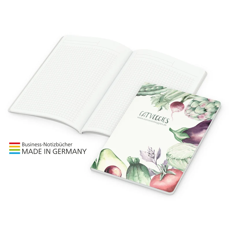 Softcover Notizbuch Recycling inkl. Coverdruck