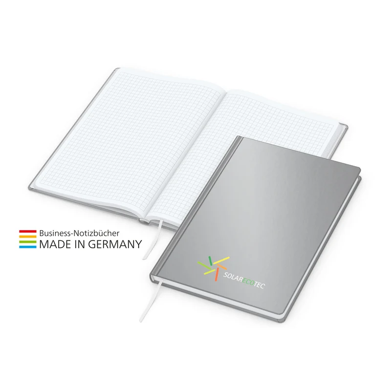 Hardcover Notizbuch inkl. Logo Siebdruck