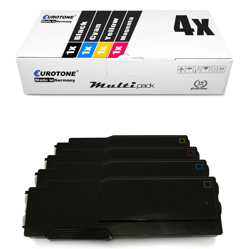 4x alternatieve toner voor xerox 106R03528 zwart 106R03530 cyaan 106R03531 magenta 106R03529 geel 106R03516 106R03500 106R03518 106R03519 106R03517