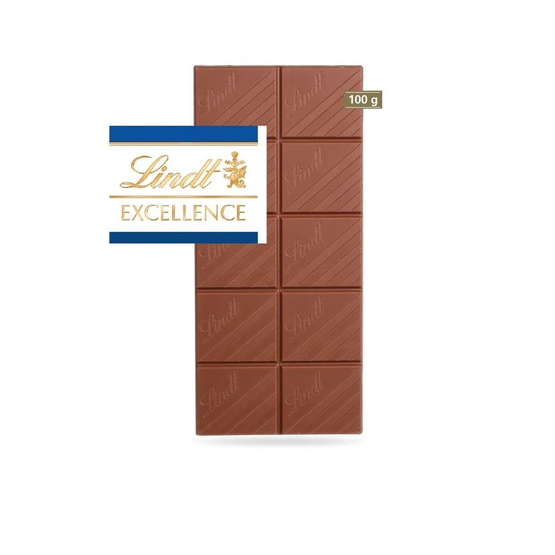 Grußkarte mit Schokoladentafel von Lindt, 100 g Express