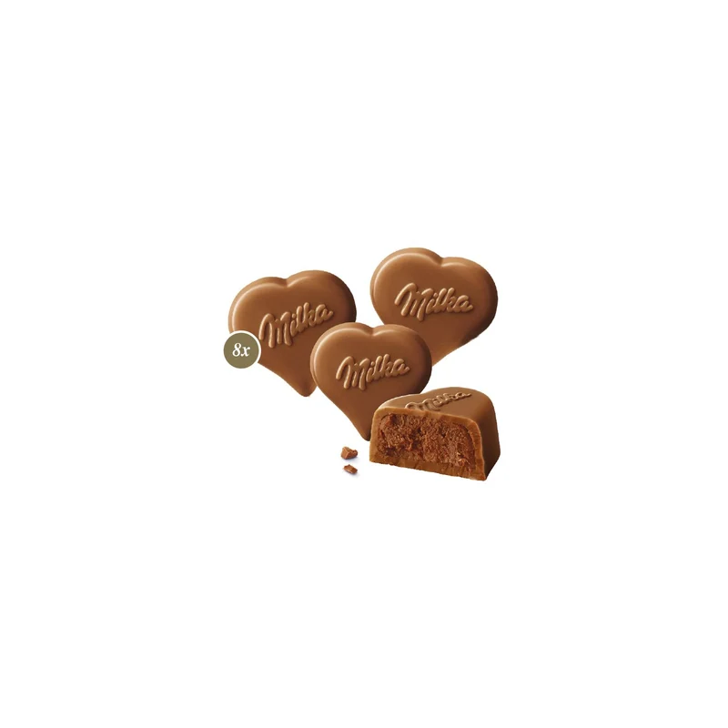I love milka Pralinen