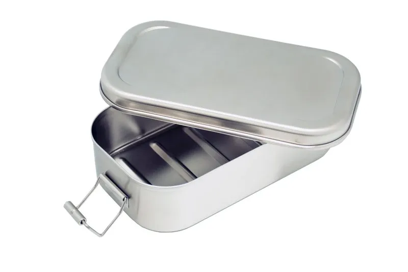 Edelstahl Lunchbox Smart mit Klickverschluss