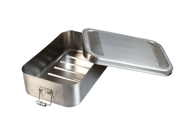 Maxi Edelstahl Lunchbox mit Clickverschluss