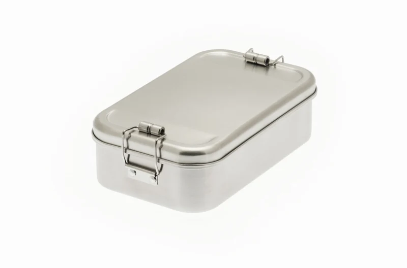 Premium Edelstahl Lunchbox mit Klickverschluss