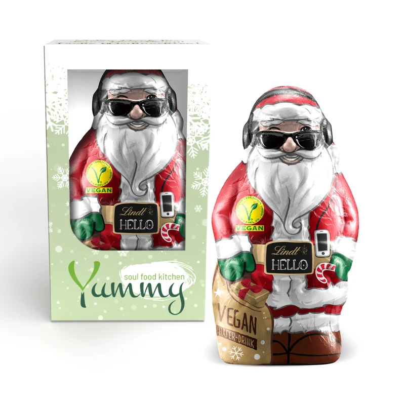 Lindt Weihnachtsmann Vegan