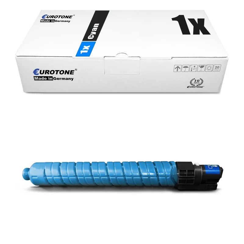 1x toner alternativo per Ricoh 841163 ciano