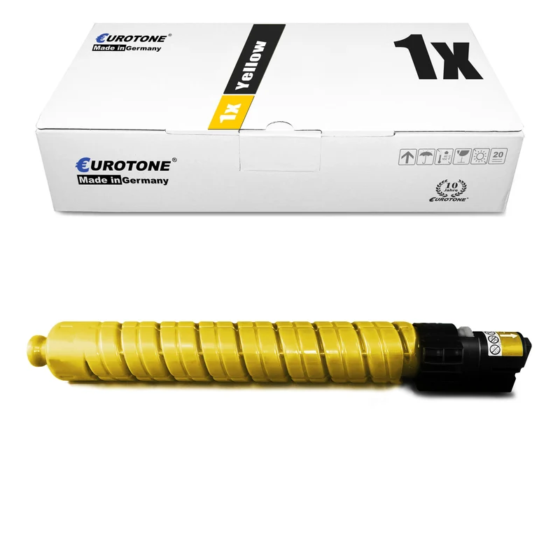 1x alternatieve toner voor Ricoh 888609 geel