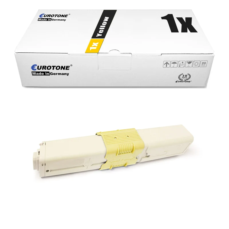 1x alternative toner for OKI 44469740 HC yellow