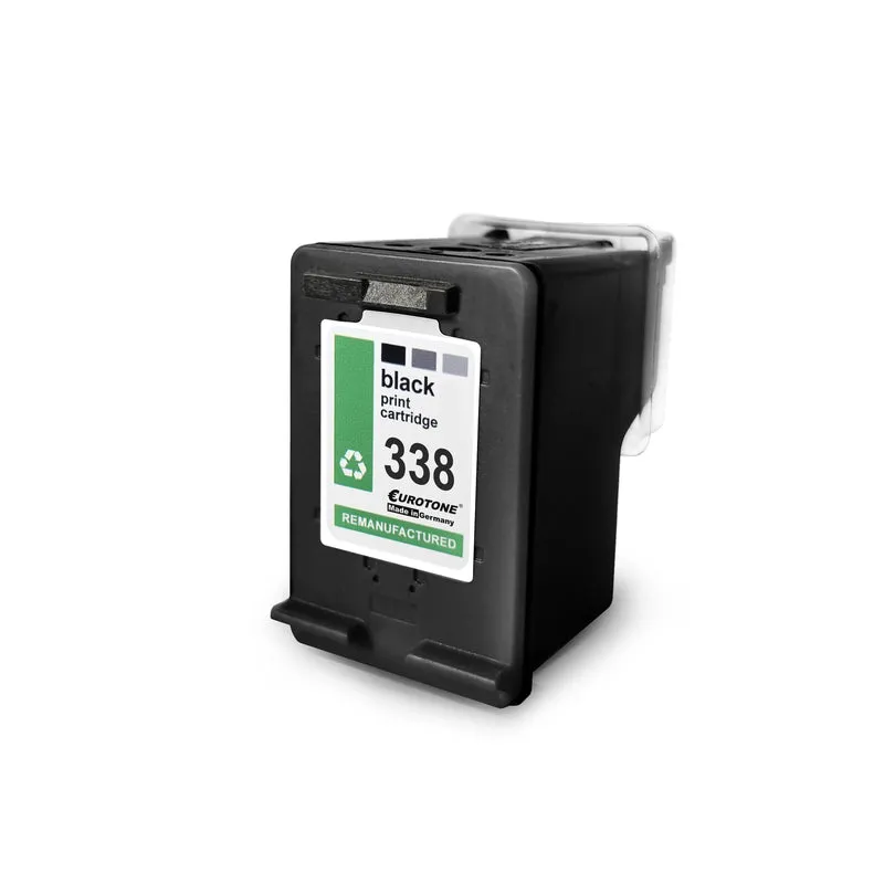 1x альтернативный картридж для HP 338 C8765EE, черный