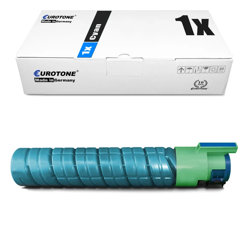 1x toner alternativo per Ricoh 888283 TYPE245 ciano