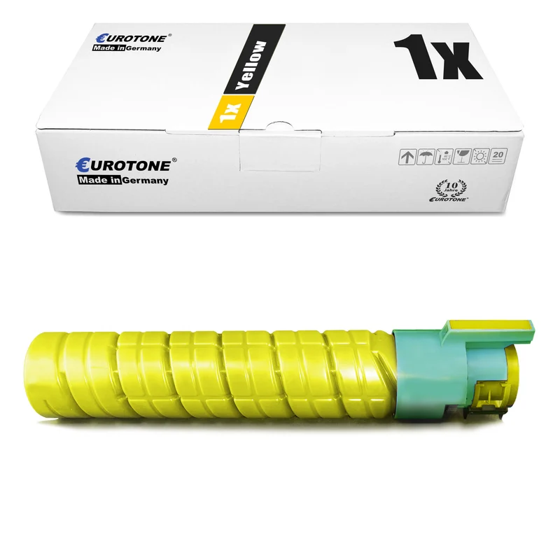 1x toner alternatif pour Ricoh 888281 TYPE245 jaune