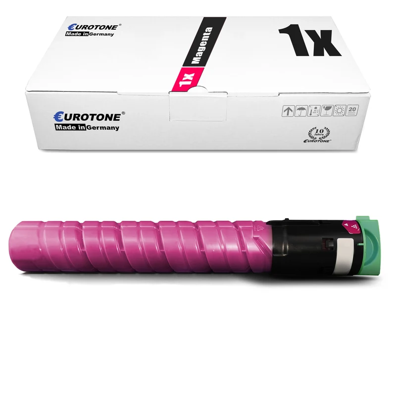 1x Alternative toner for Ricoh 842063 TYPE-MPC2551HE Magenta