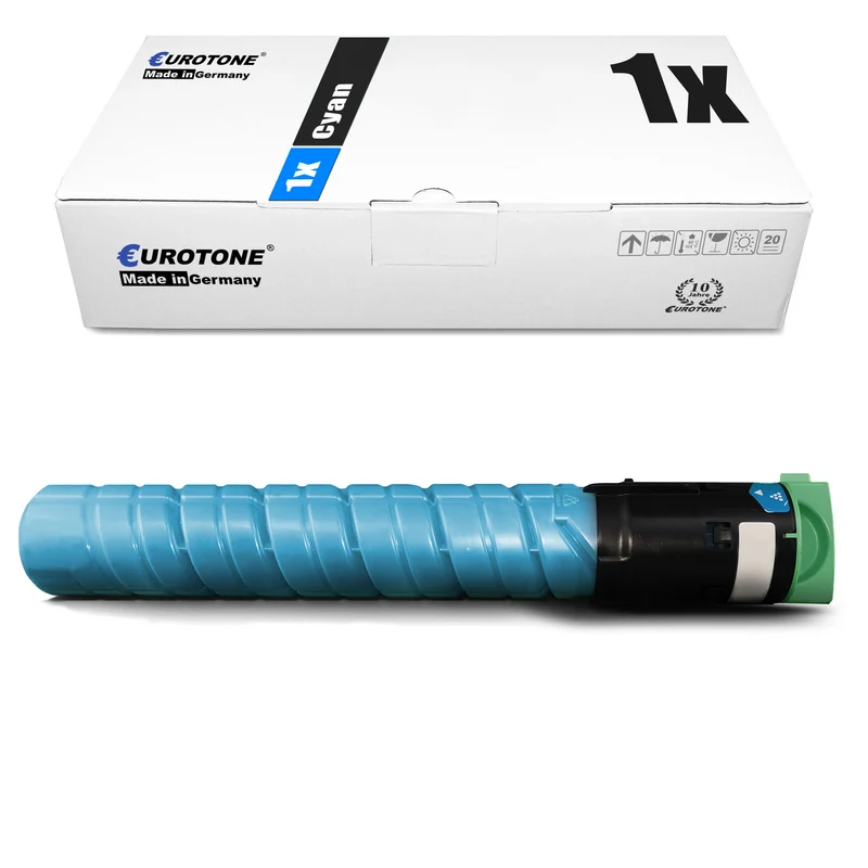 1x Toner alternatif pour Ricoh 841197 RHC2550EC Cyan
