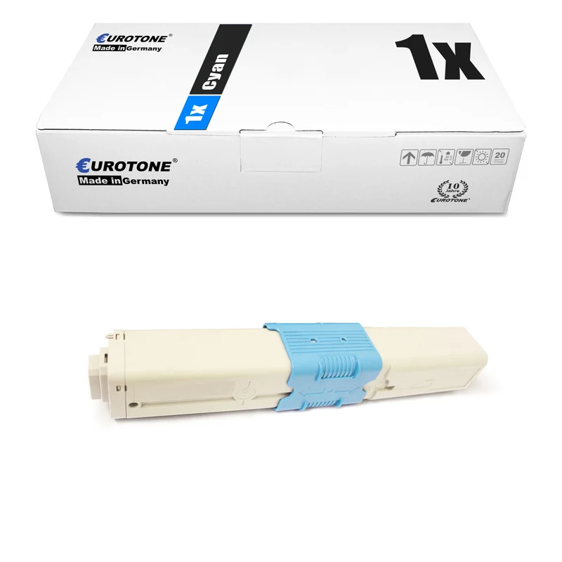 1x alternative toner for OKI 44973535 cyan