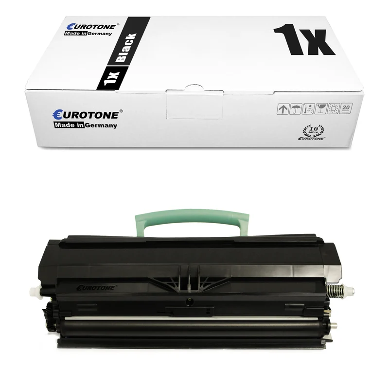 1x Альтернативный тонер для Lexmark 00E260A11E Черный