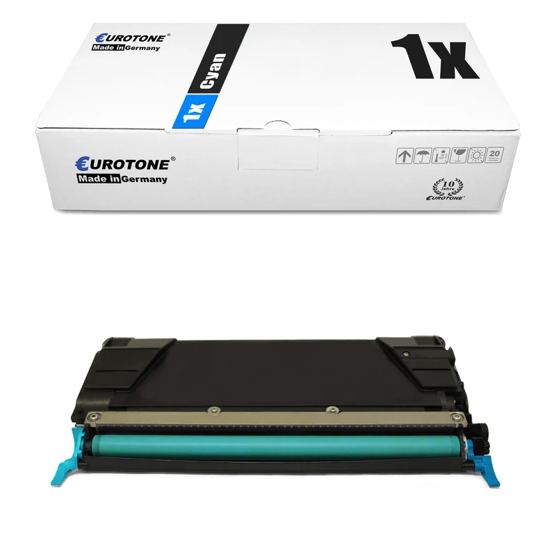 1x alternative toner for Lexmark 0C736H1CG cyan
