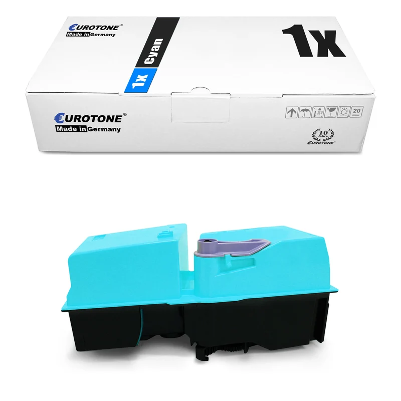 1x toner alternatif pour Kyocera 1T02HPCEU0 TK-820C cyan