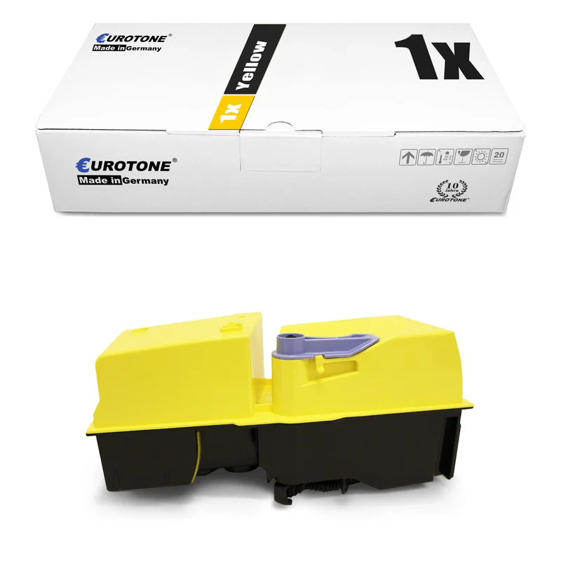 1x альтернативный тонер для Kyocera 1T02HPAEU0 TK-820Y желтый