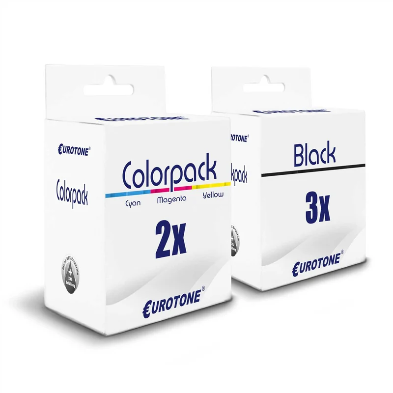 5 cartucce d'inchiostro alternative per Epson T2661 T2670: 2x C13T26704010 a colori + 3x C13T26614010 nero