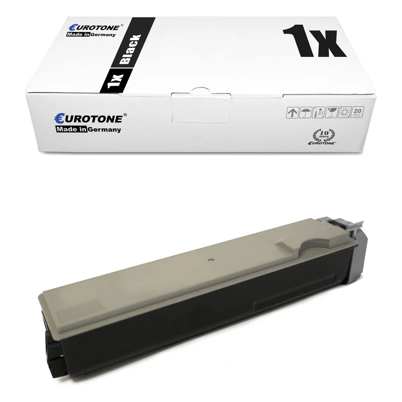 1x toner alternativo per Kyocera 1T02HJ0EU0 TK-520K nero