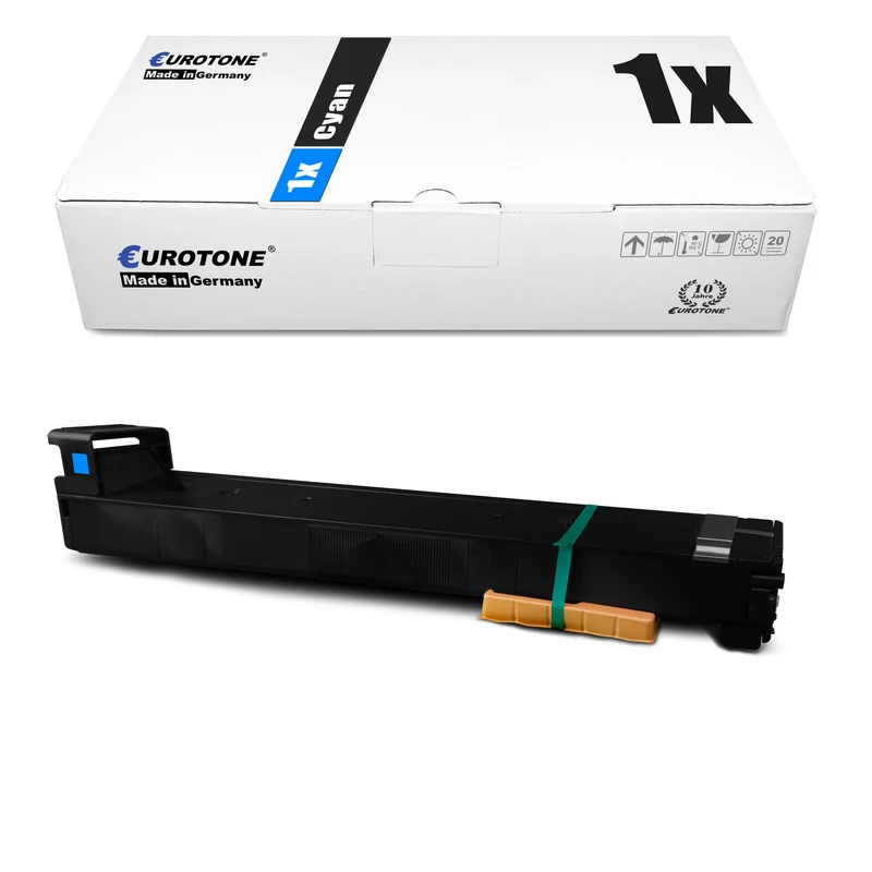 1x toner alternatif pour HP CF301A 827A Cyan