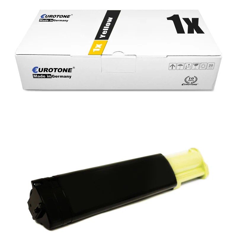 1x альтернативный тонер для Epson C13S050187 желтый