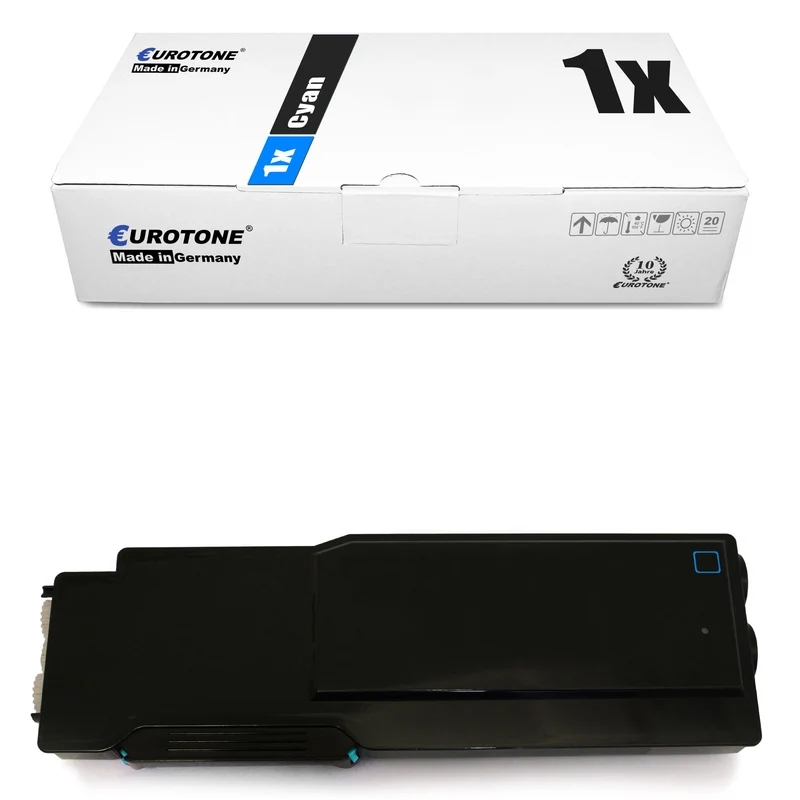 1x toner alternatif pour Dell 593-BCBF G7P4G Cyan