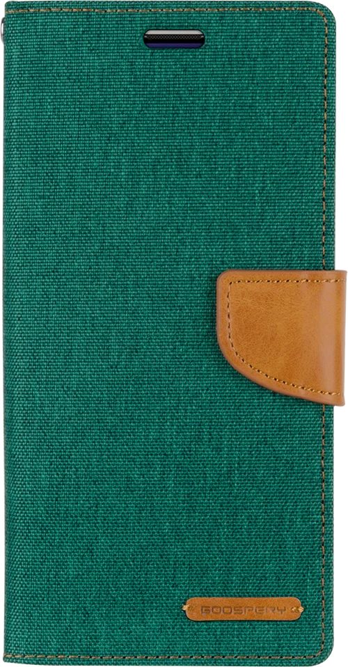 Goospery Canvas Diary For iPhone 11 Pro - Green