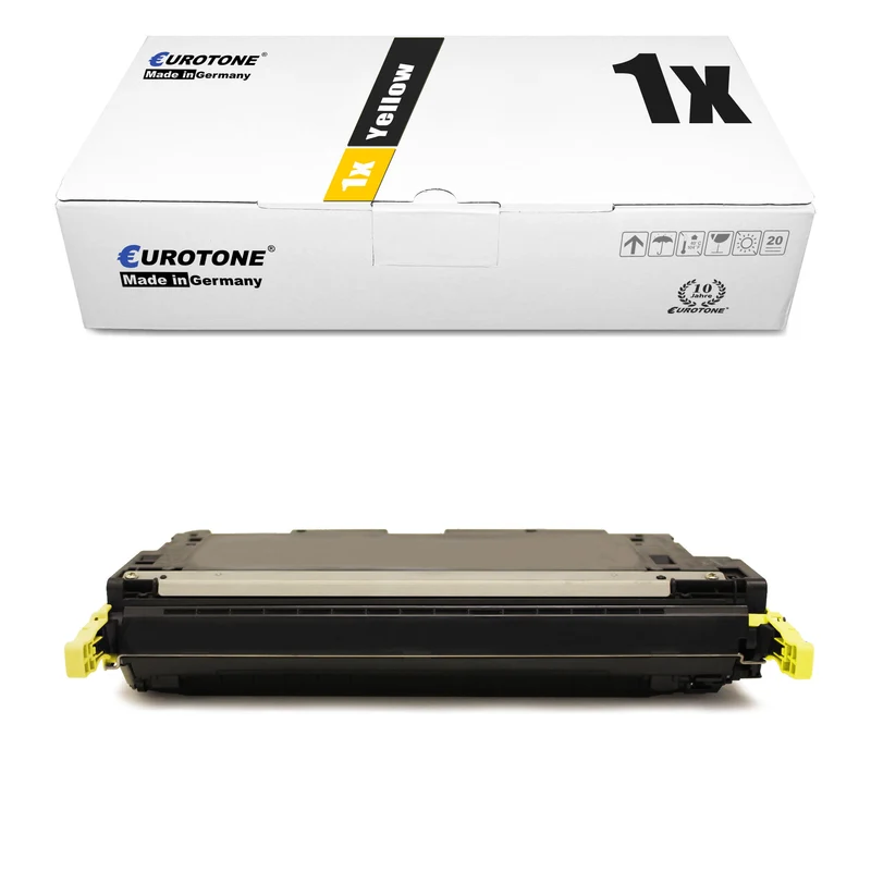 1x alternatieve toner voor HP CB402A 642A geel