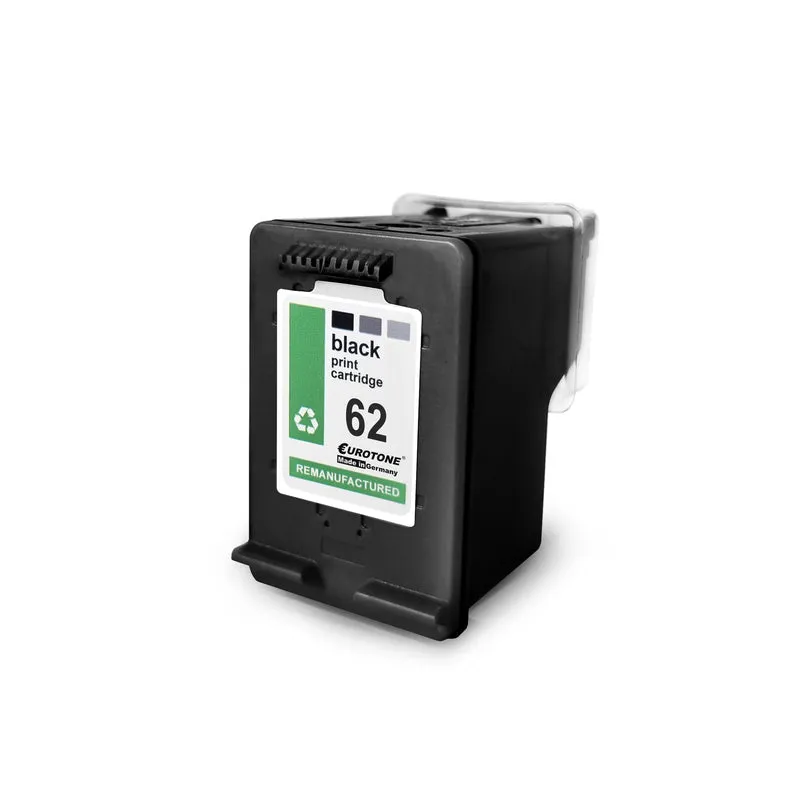 1x альтернативный картридж для HP 62XL C2P05AE, черный