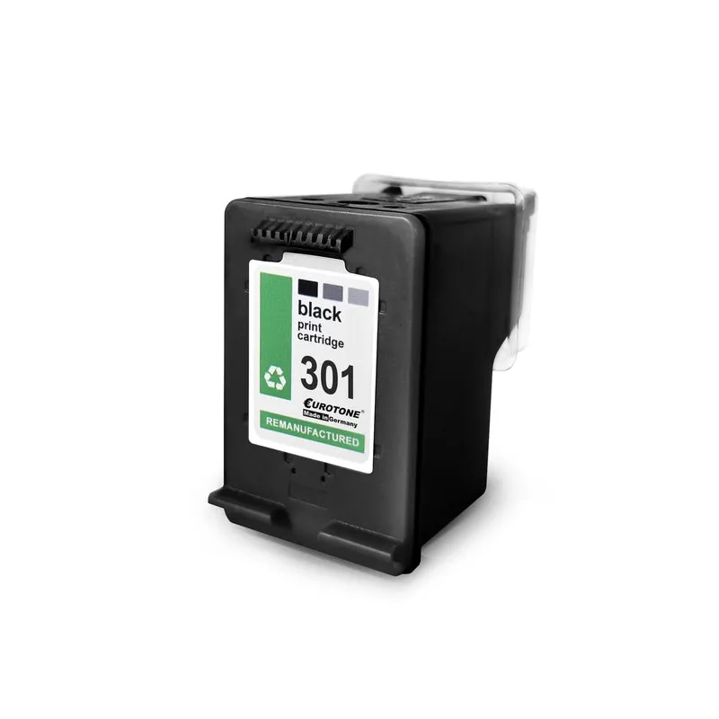 1x cartuccia d'inchiostro alternativa per HP 301XL CH563EE nero
