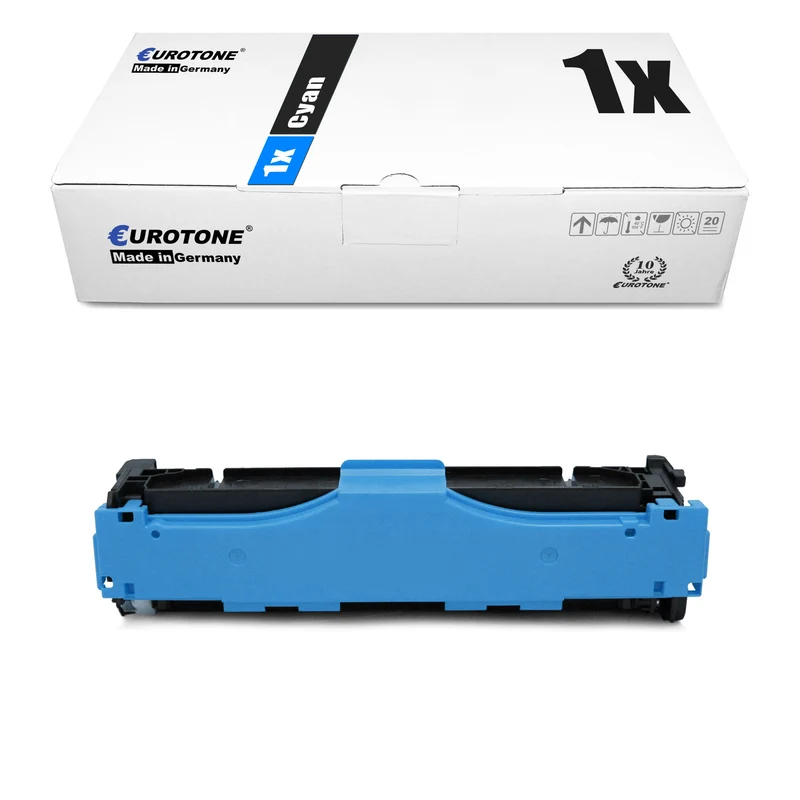 1x toner alternatif pour HP CF411X 410X Cyan