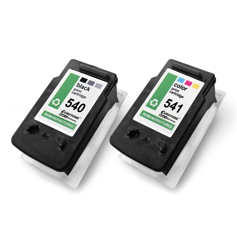 2 альтернативных картриджа для Canon PG540XL CL541XL 5225B006: 5226B005 Color + 5222B005 Black