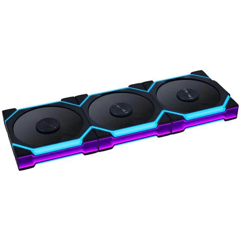 Lian Li Uni Fan CL Flex 120mm ARGB Fan 3 Pack - Black (12SL1F3B)